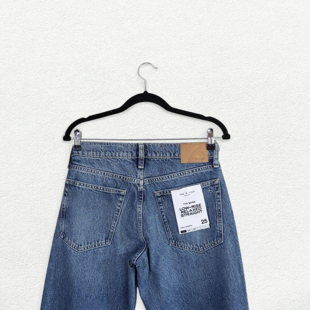 Rag & Bone The Saige Denim Jeans in Echo - Picture 7 of 8